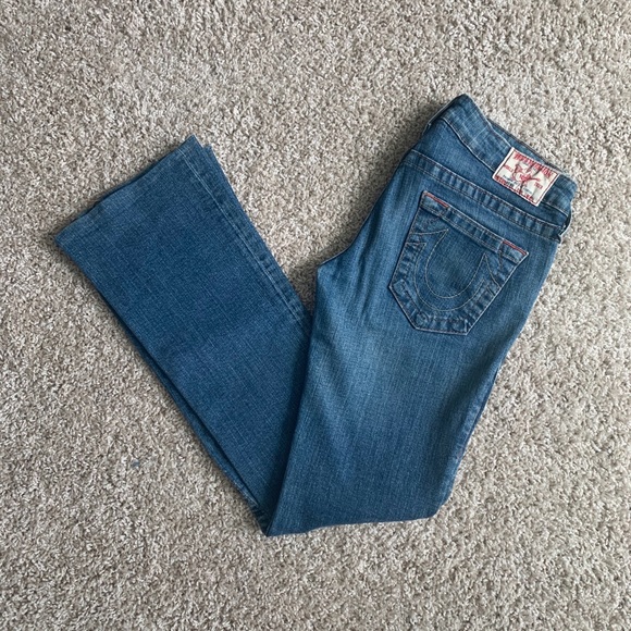💗 True Religion Emily Stone & Tint Jeans - Picture 2 of 6